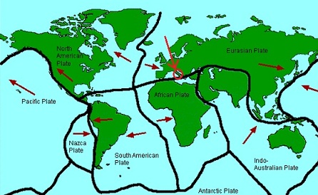 mount vesuvius world map